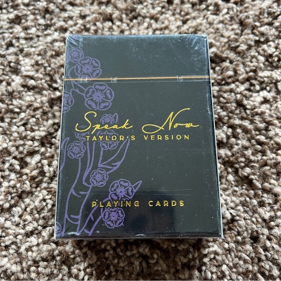 NEW Taylor Swift Speak Now Playing Cards - Picture 1 of 3